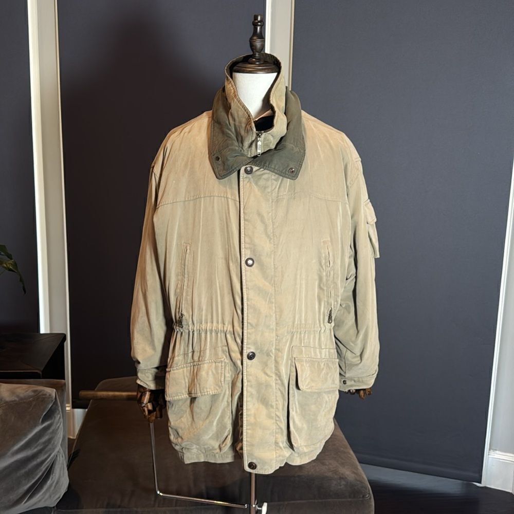 Men’s Vintage Aberdeen Collection Soft Winter Jacket Removable Liner Size XXL